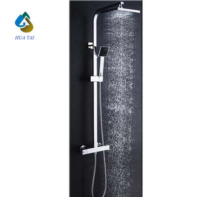 Spain wall mounted luxury high quality bathroom 3 function thermostatic rain shower set